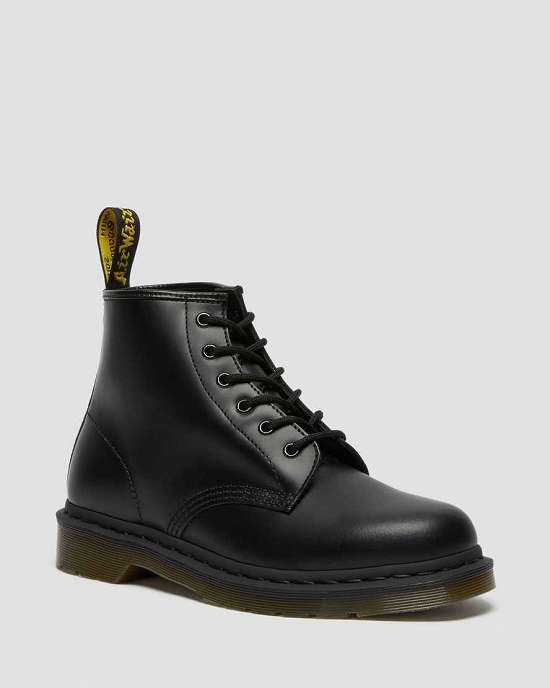 Botines Dr. Martens 101 Smooth Mujer Negros MX-90174